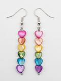 Shell Heart Earrings